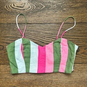 Striped Zara Crop Top